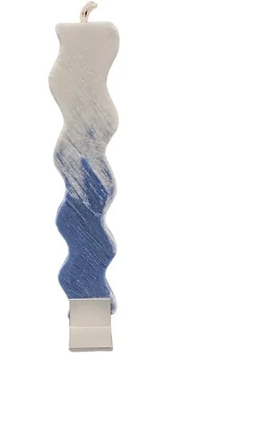 Ripple Havdala Candle (ombré)