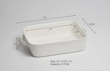 Load image into Gallery viewer, Le Blanc  Baking Dish
