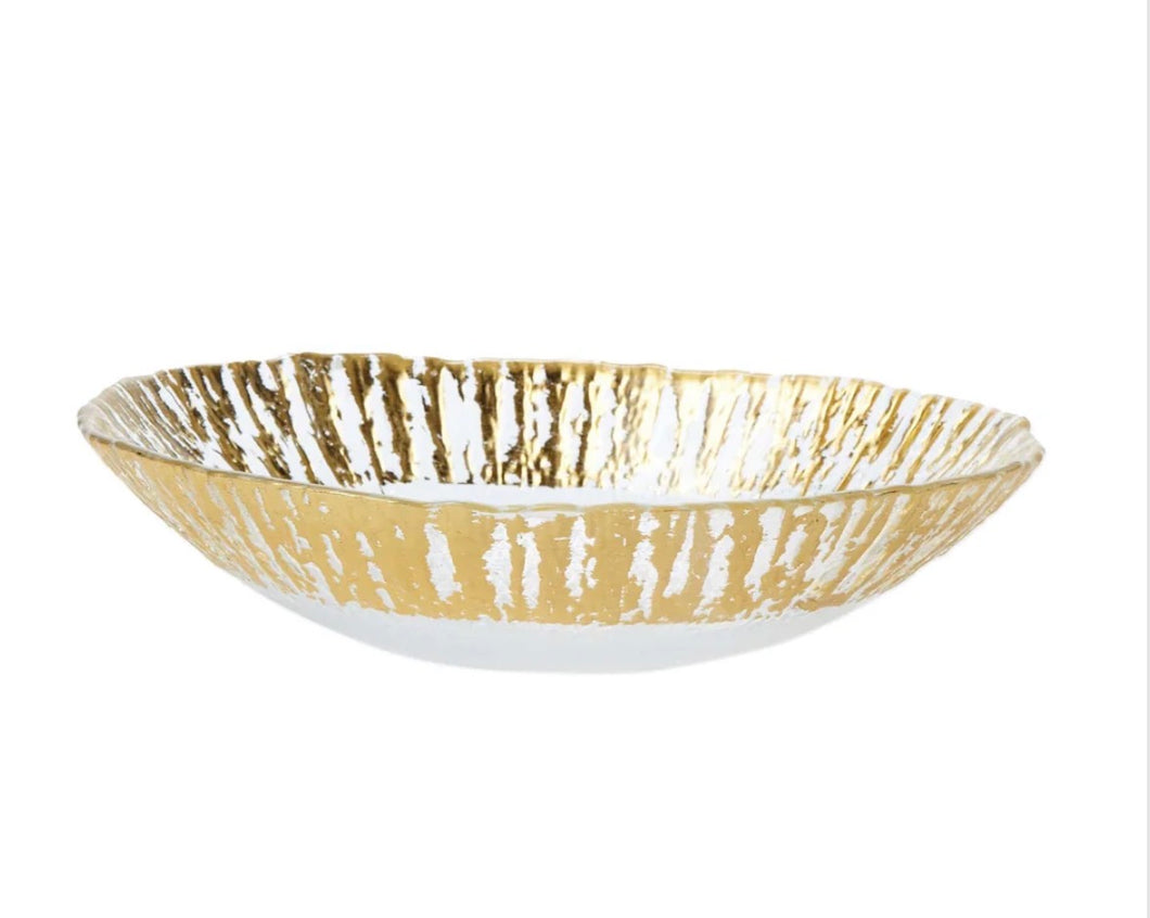Rufolo Glass Oval Serving Bowl