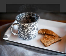 Load image into Gallery viewer, Vintage Enamelware Small Rectangle Tray
