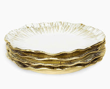 Load image into Gallery viewer, Michael Aram Anemone Tidbit Plates, Set of 4
