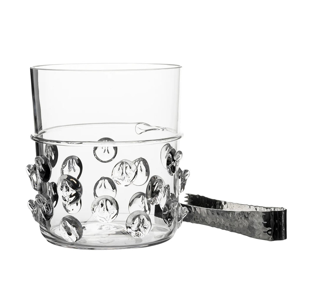 Florence Ice Bucket with Tongs