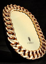 Load image into Gallery viewer, L&#39;Objet Cuban Link Picture Frame 5x7
