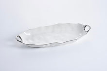 Load image into Gallery viewer, Porcelain Deep Long Server with Handles
