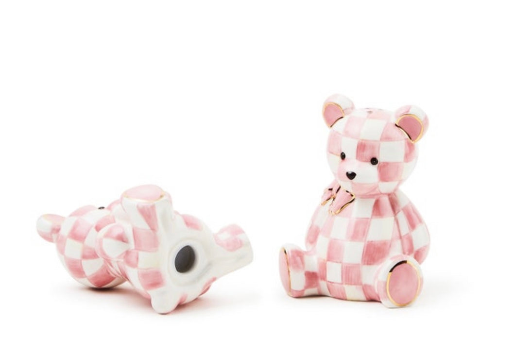 Rosy Bear Salt & Pepper Set