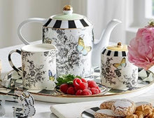 Load image into Gallery viewer, Butterfly toile creamer and sugar sets
