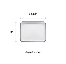 Load image into Gallery viewer, Vintage Enamelware Small Rectangle Tray
