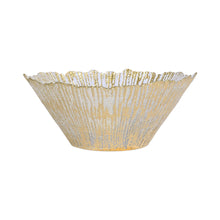 Load image into Gallery viewer, Rufolo Glass Gold Deep Bowl

