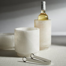 Load image into Gallery viewer, Alabaster Stone Ice Bucket
