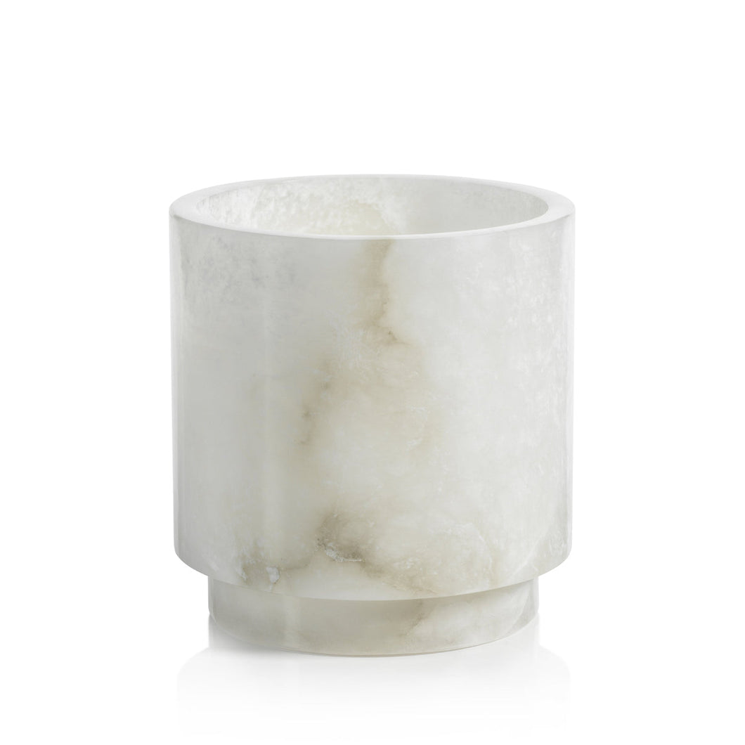 Alabaster Stone Ice Bucket