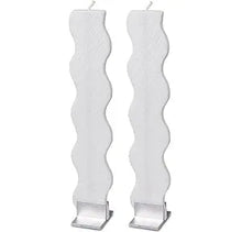 Load image into Gallery viewer, Ripple Havdala Candle (solid color)
