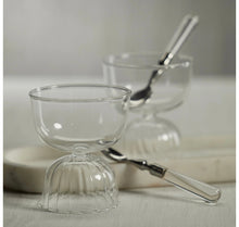 Load image into Gallery viewer, Liso Glass Compote Bowl
