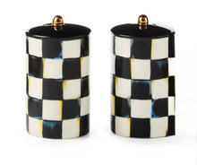 Load image into Gallery viewer, Courtly Check Farmhouse Salt &amp; Pepper Set
