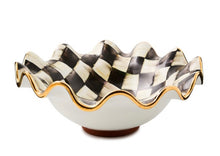 Load image into Gallery viewer, ceramic fluted serving bowl medium

