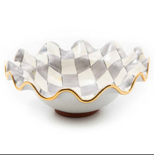 Load image into Gallery viewer, ceramic fluted serving bowl medium
