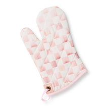 Load image into Gallery viewer, Rosy Check Oven Mitt
