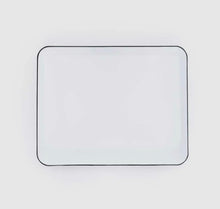 Load image into Gallery viewer, Splatter Enamelware Small Rectangular Tray
