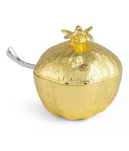 Load image into Gallery viewer, Pomegranate Mini Pot with Spoon
