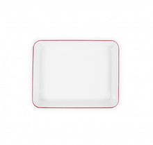 Load image into Gallery viewer, Vintage Enamelware Small Rectangle Tray
