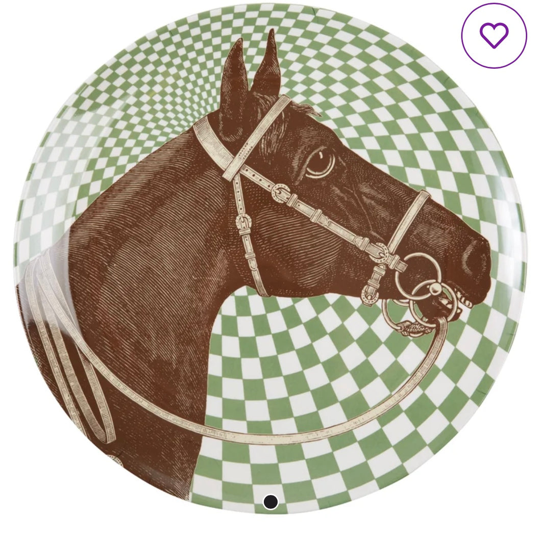 Equus Melamine Platter